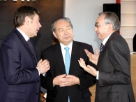Tadashi Nagai, ambasador Japana u Beogradu u razgovoru sa Miroslavom Miškovićem