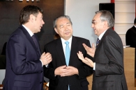 Tadashi Nagai, ambasador Japana u Beogradu u razgovoru sa Miroslavom Miškovićem