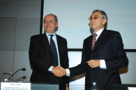 Miroslav Mišković i Adriano Arietti, generalni direktor i direktor za razvoj, Banca Intesa Sanpaolo