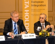 U Briselu sa Olli Rehn-om, komesarom za proširenje Evropske Unije
