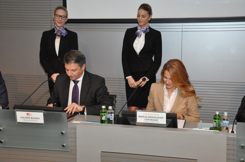 Ugovor Delte i IHG o upravljanju hotelom InterContinental u Ljubljani